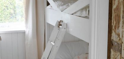 復(fù)古風(fēng)格雙層床裝修效果圖片