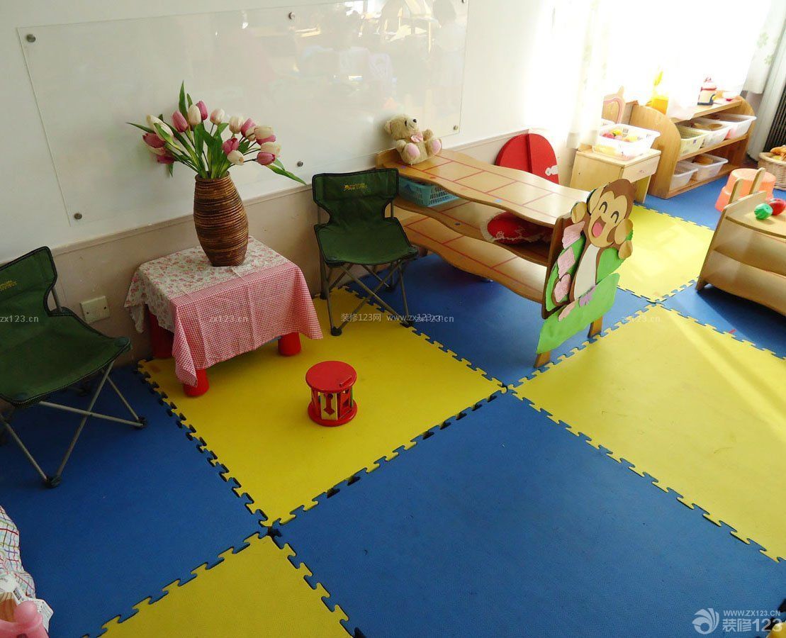 简约幼儿园室内环境布置设计图片