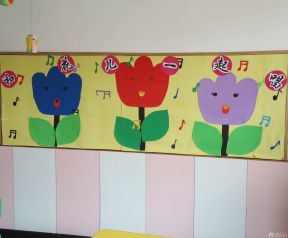 幼儿园墙面布置图片