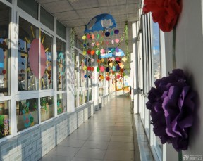 幼儿园走廊设计图片