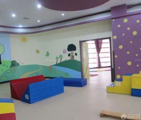 武汉幼儿园装修 背景墙画