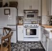 小户型整体厨房地毯装修效果图片