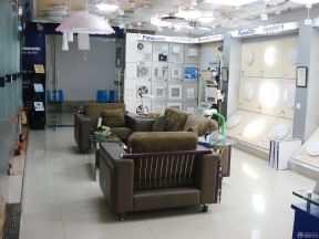 燈具店面裝修圖片 白色地磚裝修效果圖片