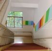 郑州幼儿园室内楼梯间装修效果图