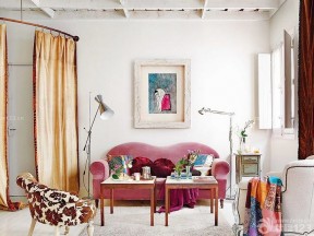 复古风格图片 客厅沙发颜色搭配