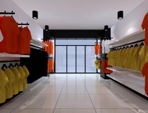 20平方店面裝修 白色地磚裝修效果圖片