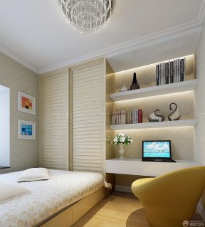 书房沙发床 小户型室内装修效果图片