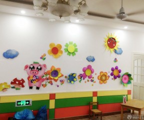 現(xiàn)代幼兒園設(shè)計(jì)效果圖 墻面裝飾裝修效果圖片