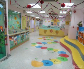 郑州幼儿园装修 错层设计装修效果图片
