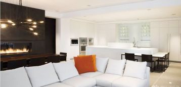现代客厅软沙发装修效果图片