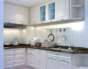 小面积厨房装修效果图 简约欧式风格装修