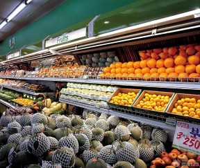 超市装修效果图大全 货柜图片