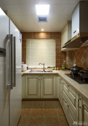 6平米厨房装修效果图 墙砖墙面装修效果图片