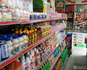 小型超市裝修效果圖 簡(jiǎn)約室內(nèi)裝修