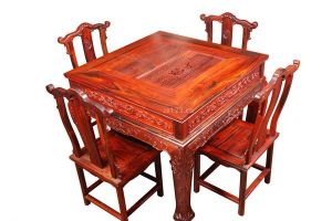 红木饭桌