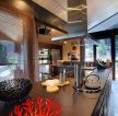 美式室内设计长方形厨房装修效果图
