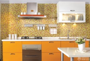 长方形厨房装修效果图 现代简约风格装修图