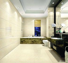 厕所简约装修效果图 新古典欧式风格
