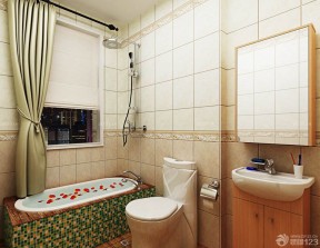 超小厕所装修效果图 瓷砖铺贴