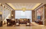 中式新古典风格客厅装饰画图片