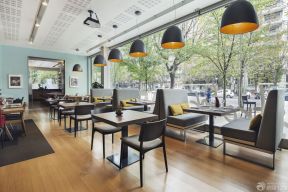 现代主题酒吧装修设计图 浅黄色地板
