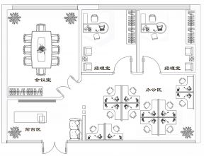 2023寫字樓辦公室設(shè)計平面圖片