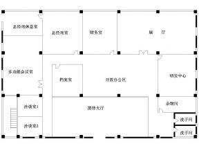 最新公司辦公室設(shè)計平面圖片