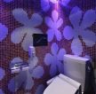 酒吧卫生间装修瓷砖壁画效果图