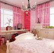 现代欧式110平方房子女孩卧室设计装修图片