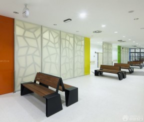 医院装修设计 室内背景墙效果图