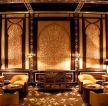 东南亚风格酒吧古典花纹图案装修效果图