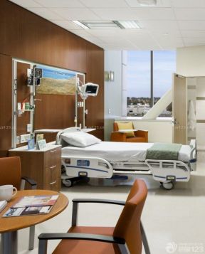 医院装修设计效果图 室内背景墙效果图