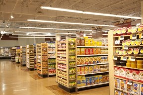 超市装修图 超市货架装修设计