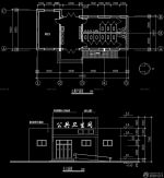 現(xiàn)代公共廁所cad平面圖