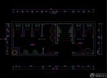 現(xiàn)代簡單公共廁所裝修cad平面圖