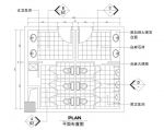 簡約設(shè)計風(fēng)格公共廁所cad平面圖