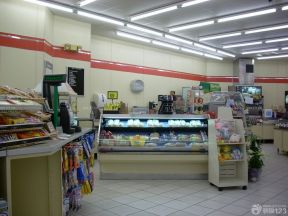 小超市装修效果 吊顶灯装修效果图片