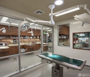 动物医院装修效果图 室内玻璃隔断