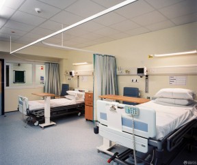 现代医院病房装修效果图