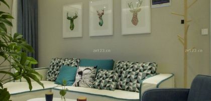 现代风格客厅装修沙发图片