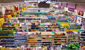 超市货架陈列 超市货架装修设计