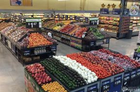 超市货架陈列 水果超市