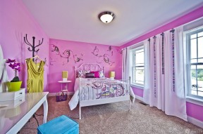 交换空间旧物改造 粉色卧室装修效果图