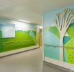 最新儿童医院室内走廊装修效果图片
