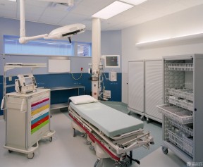 现代医院装修效果图集锦 置物架