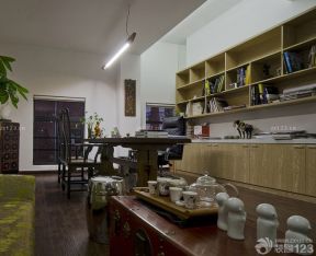 辦公室裝修大全 置物架裝修效果圖片