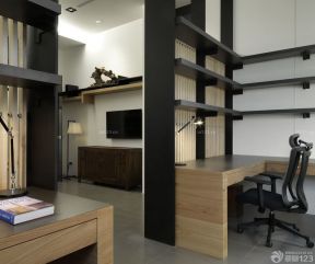 家庭辦公室裝修 室內(nèi)隔斷裝修效果圖片