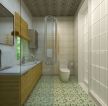 欧式90平方房子卫生间装修效果图