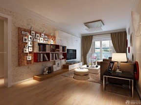 現(xiàn)代簡約客廳裝修效果圖 墻面設(shè)計裝修效果圖片