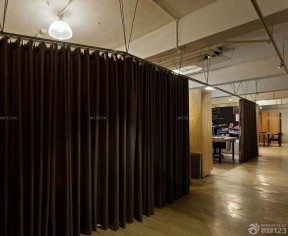 180平米辦公室裝修 隔斷簾裝修效果圖片
